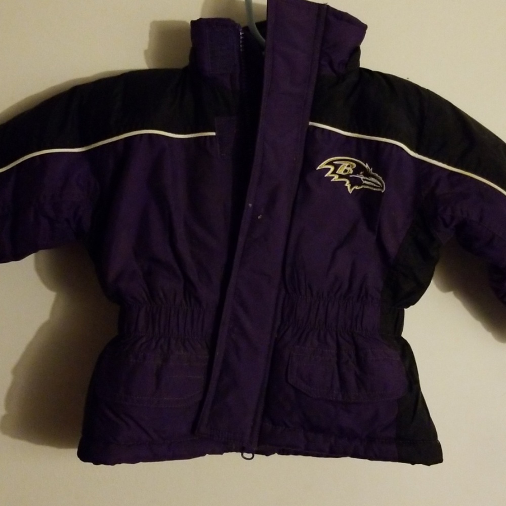 Toddler ravens winter coat